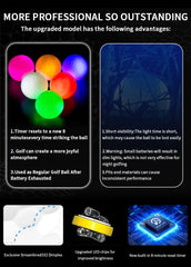 Caiton Night Glow Golf Balls – 6-Pack High-Visibility