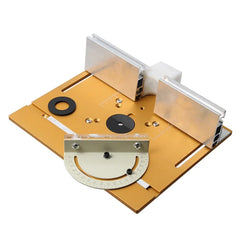 Aluminum Router Table Insert Plate with Miter Gauge – Woodworking Benches & Table Saw