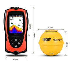 Lucky FF1108-1CWLA Rechargeable Wireless Sonar Fish Finder
