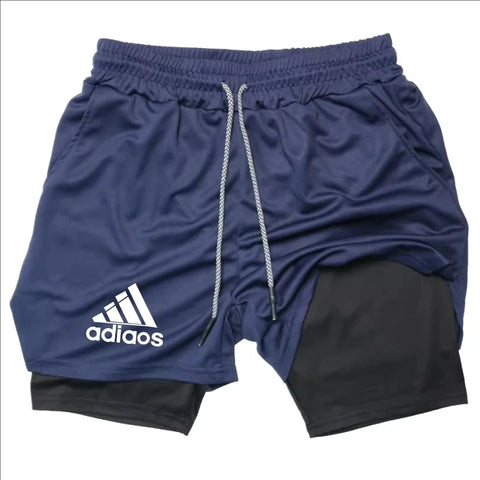 Men’s 2-in-1 Running Shorts with Phone Pocket