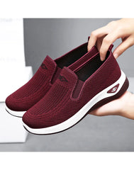 Women’s Breathable Sports Sneakers – Lightweight Anti-Slip Walking Shoes