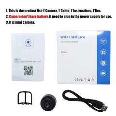 X5 Mini 1080P Night Vision Camera – Wireless Portable Security Cam
