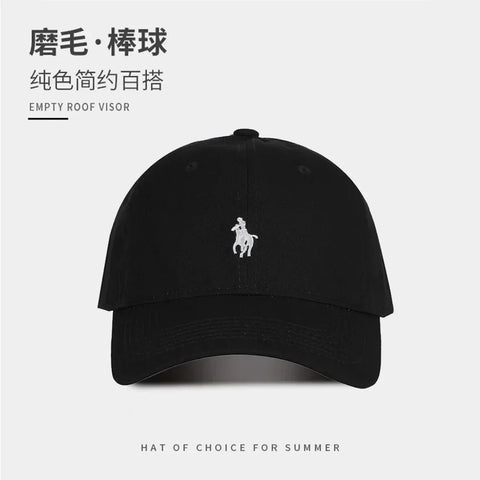 Unisex Cotton Baseball Cap – Casual Embroidered Polo Hat