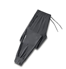 Men’s Reflective Quick-Dry Running Pants – Lightweight Summer Jogging & Hiking Trousers