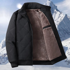 Men’s Thick Winter Cotton-Padded Parka Jacket