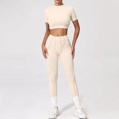 Women’s Seamless High-Waist Yoga Set