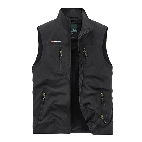 Men’s Sleeveless Outdoor Cargo Vest