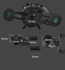 Cayden Ultra Mini BFS Water Drop Reel – 2nd Gen
