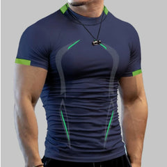 Men’s Summer Quick-Dry Sports T-Shirt – Breathable Training Top