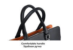 MOTAORA Genuine Leather Laptop Briefcase (14–15.6")