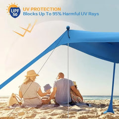 Ultralight Pop-Up Camping Tent – Windproof UV Sun Shade Canopy for Beach, Fishing & Picnics