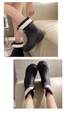 Women’s Waterproof Non-Slip Rain Boots – Soft, Comfortable & Stylish Outdoor Footwear