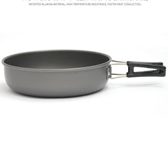 Lightweight Camping Cookware Set – Portable Pot & Pan Kit for 1–7 People