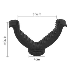 Aluminum Adjustable Rifle Rest Tripod – 360° Rotating V-Yoke Shooting Stand