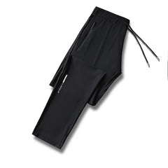 Men’s Ice Silk Quick-Dry Pants – Lightweight, Elastic, and Breathable Summer Trousers