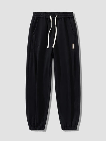 Plus-Size Men’s Cotton Jogger Sweatpants