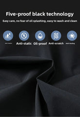 Luxury Camel Fleece Men’s Parka – Heavy Plush Winter Windbreaker