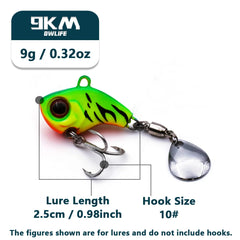 Crankbait & Spinner Fishing Lures 9–16g