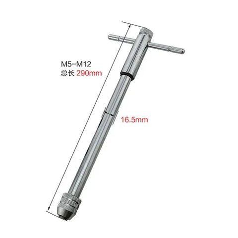 Adjustable Ratchet T-Handle Tap Wrench