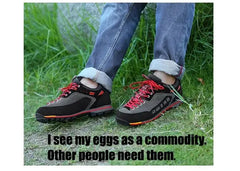 Men’s Waterproof Hiking Shoes – Anti-Collision Outdoor Climbing & Casual Sneakers