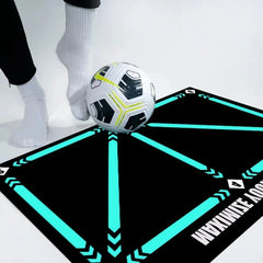 90cm Foldable Football Dribble Training Mat – Kids & Adults
