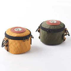 Camping Gas Can Protective Cover – Cotton Linen Anti-Fall Fuel Cylinder Storage Sleeve