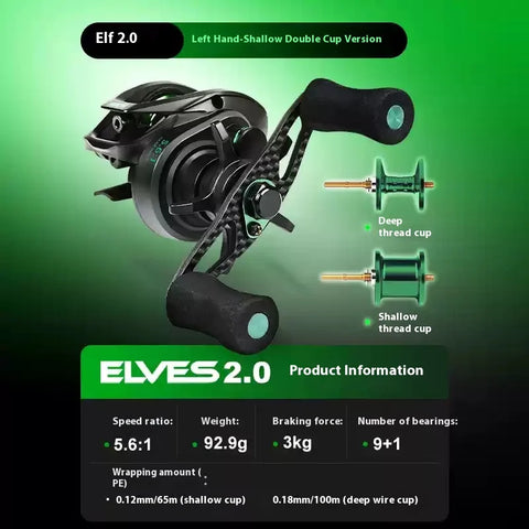 Cayden Ultra Mini BFS Water Drop Reel – 2nd Gen