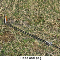 Black Coated Camping Tarp – 99% UV Block Waterproof Sun Shelter Canopy