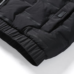 2024 Men’s Cotton Padded Bomber Jacket – Slim Fit Winter Streetwear Coat