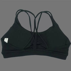 Women’s Sports Bra – Shockproof, Soft, Solid Color