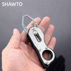 Shawto Aluminum Alloy Fishing Gripper – Professional Lip Grabber & Fish Control Pliers Tool