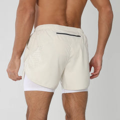 Men’s 2-in-1 Quick-Dry Running Shorts