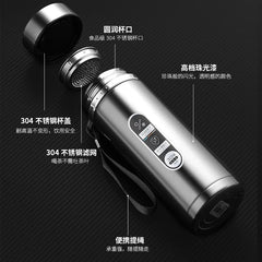 High-Capacity Stainless Steel Business Thermos Mug