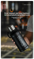 2L Stainless Steel Insulated Thermos Bottle – Hot & Cold Drink Vacuum Flask