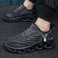 YRZL Men’s Sport Sneakers – Breathable Lightweight Running Shoes
