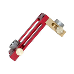 2-in-1 Doweling Jig & Drill Guide – Woodworking Hole Punch Locator