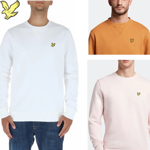 2025 LYLE Cotton O-Neck Sports Hoodie – Eagle Logo Unisex Casual Sweatshirt