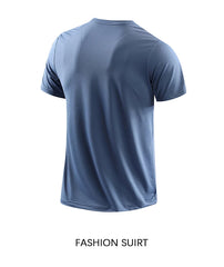 CHRLCK Men’s Quick-Dry Sports T-Shirt – Summer Outdoor