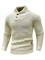 Men’s Winter Knitted Crew Neck Pullover