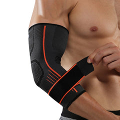 Adjustable Elbow Brace Support – Pain Relief Wrap for Arthritis & Sports Injuries