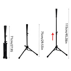 Adjustable Baseball Batting Tee – Portable Foldable Training Stand