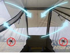 Airy Mesh Ultralight 1-Person Tent – Quick Setup Mosquito-Proof Camping Shelter