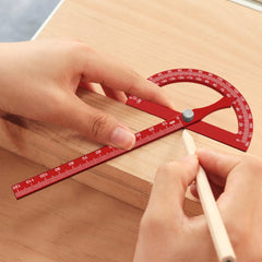 Aluminum Alloy Multifunctional Angle Protractor Ruler