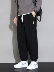 Plus-Size Men’s Cotton Jogger Sweatpants