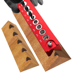 3–12mm Vertical Pocket Hole Jig – Self-Centering Drill Guide