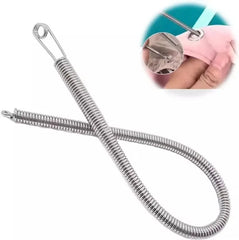 Flexible Spring Drawstring Threader Tool
