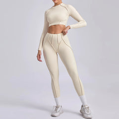 Women’s Seamless High-Waist Yoga Set