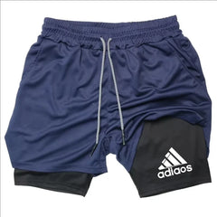 Men’s 2-in-1 Running Shorts with Phone Pocket