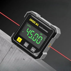 360° Digital Angle Gauge & Magnetic Level