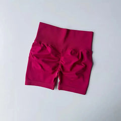 Women’s High-Waist Breathable Yoga Shorts